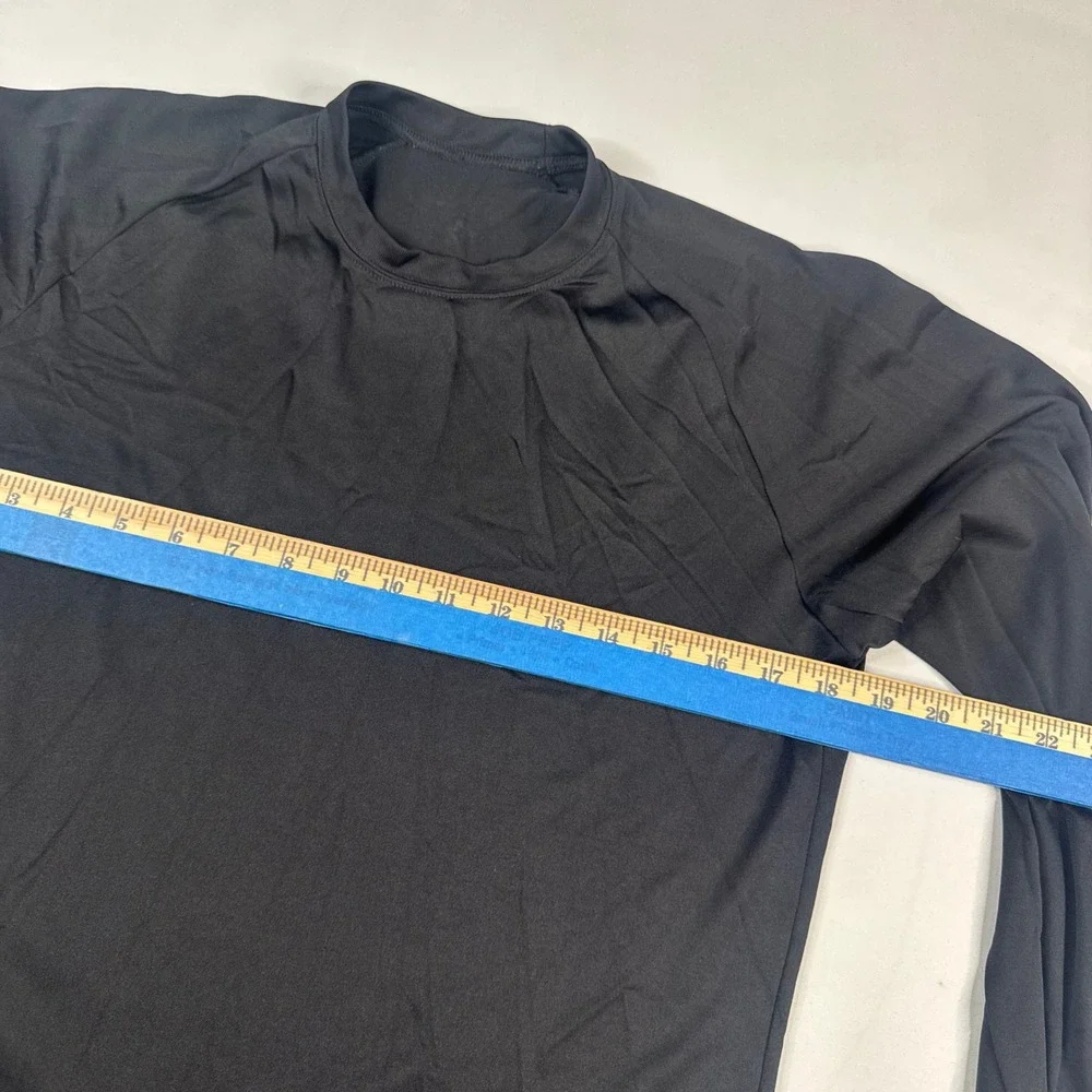 Patagonia Capilene Baselayer Set Mens S/M Black Long Sleeve Thermal USA Made‎